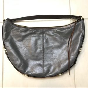 Gray Slouchy Bag by Hobo